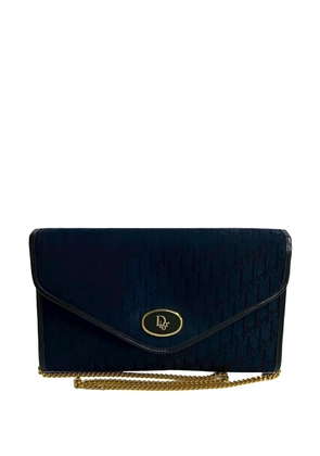 Christian Dior Pre-Owned 20th Century Diorissimo Trotter Canvas Chain crossbody bag - Blue