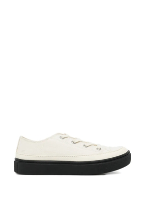Yohji Yamamoto canvas sneakers - Black