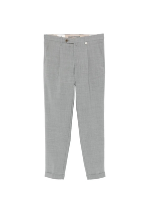 Myths pleated cuffed trousers - Grey