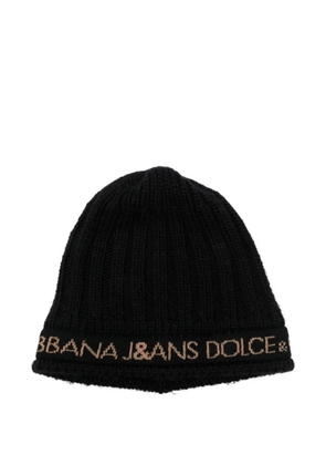 Dolce & Gabbana Pre-Owned 2000s beanie hat - Black