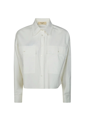 Weekend Max Mara asymmetrical cotton shirt - Neutrals