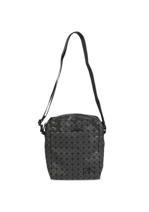 Bao Bao Issey Miyake Voyager geometric-pattern cotton crossbody bag - Black