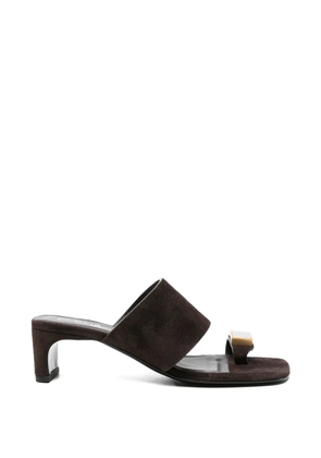 Elena Iachi toe-ring sandals - Brown