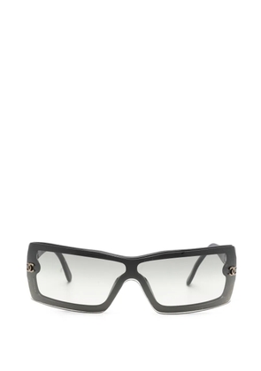CHANEL Pre-Owned 2010s 5067 rectangle-frame sunglasses - Black