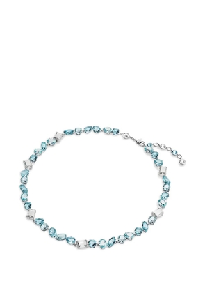 Swarovski Gema crystal-embellished necklace - Silver