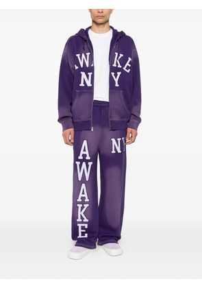 Awake NY zip-up hoodie - Purple