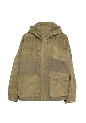 Andersson Bell tie-dye flap-pocket jacket - Green