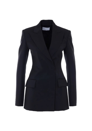 Sportmax Fate button V-neck blazer - Blue