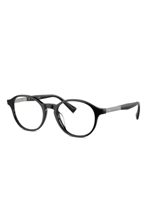 Brunello Cucinelli round-frame glasses - Black