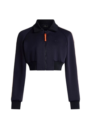 ETRO zip-fastening sweatshirt - Blue