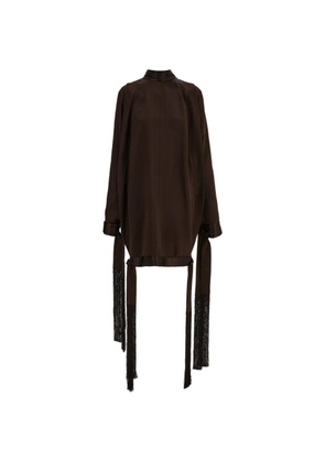 Ferragamo mini dress - Brown