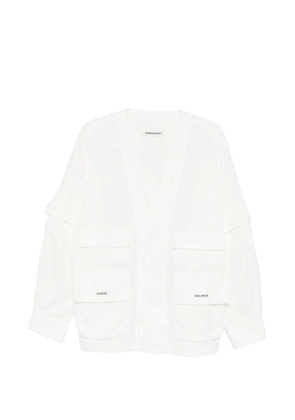 Undercover V-neck jacket - White