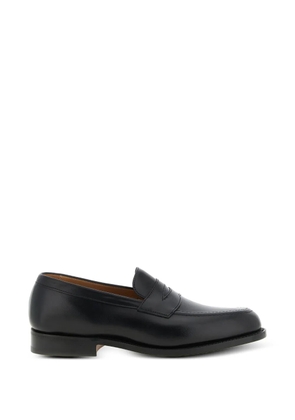 Tricker's Harvard penny loafers - Black
