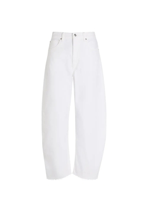 FRAME The Bubble Crop trousers - White