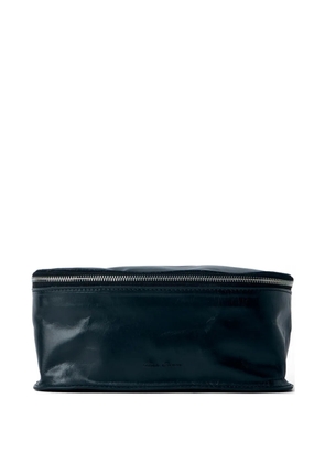 Rick Owens rectangular zip clutch bag - Black