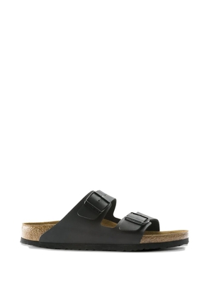 Birkenstock Arizona buckle strap leather sandals - Black