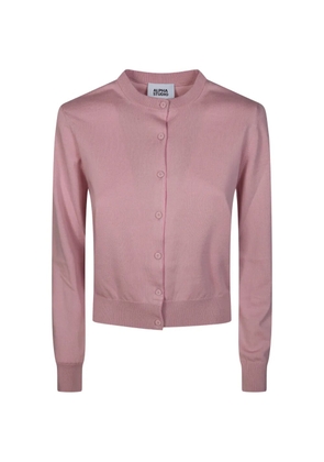 ALPHA STUDIO button cardigan - Pink