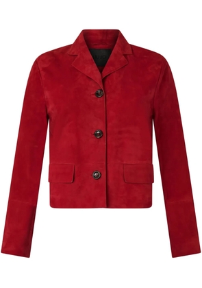 LIU JO suede jacket - Red