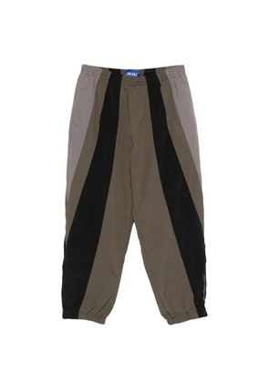 Awake NY Pusherman colourblock track pants - Green