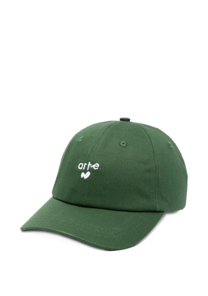 Arte Antwerp heart-logo baseball-cap - Green