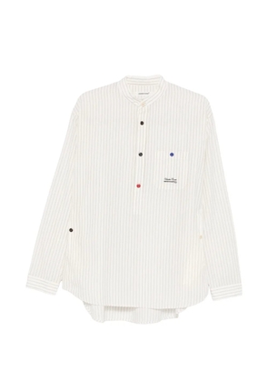 Undercover striped shirt - Neutrals