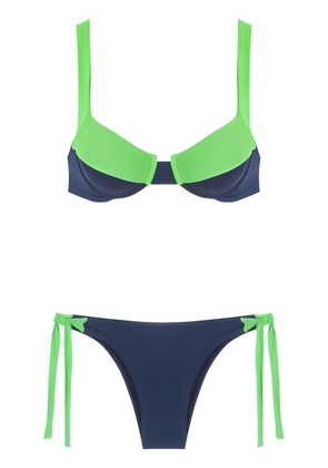 Brigitte Tatiana balconette bikini set - Blue