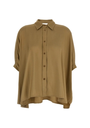 Nude button shirt - Green