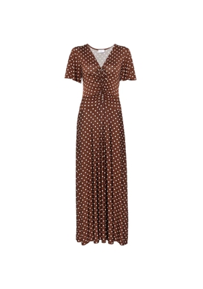 Marella polka-dot dress - Brown
