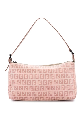 Fendi Pre-Owned 2000-2010 Zucchino Canvas Pochette shoulder bag - Pink