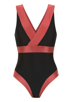 Brigitte panelled swimsuit - Black