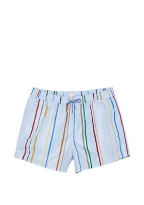 Paul Smith Cairo striped swim shorts - Blue