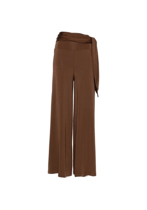 Marella Abete tie-waist pants set (set of two) - Brown