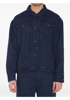 The Row Seb shirt jacket - Blue