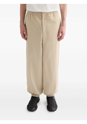 Jil Sander elasticated-hem trousers - Neutrals