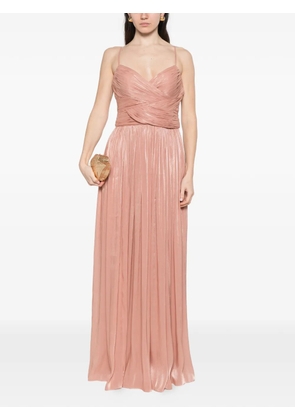 Costarellos Sireen ruched maxi dress - Pink
