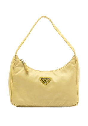 Prada Pre-Owned 2019-2026 Mini Tessuto Re Edition 2000 shoulder bag - Yellow