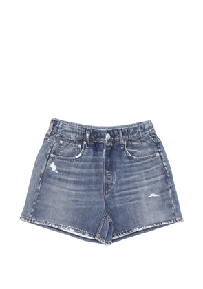 rag & bone distressed pocket shorts - Blue