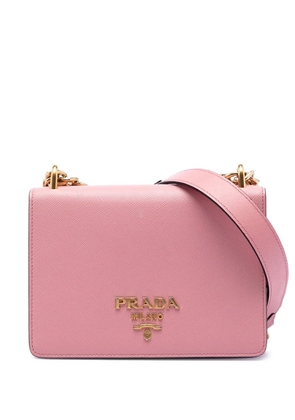 Prada Pre-Owned 2010-2025 Saffiano Lux Chain crossbody bag - Pink