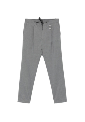 Manuel Ritz drawstring charm trousers - Grey