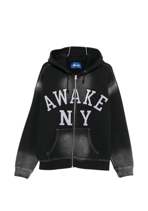Awake NY zip-up hoodie - Black