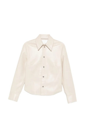 Nanushka cut-out shirt jacket - Neutrals