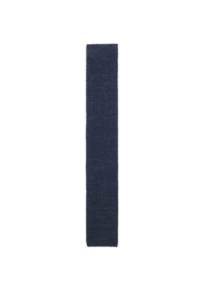 BOSS x Beckam knitted tie - Blue