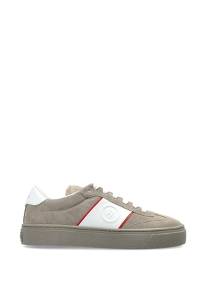Furla Enjoy stripe-detail leather sneakers - Neutrals