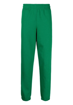 Lacoste logo-appliqué cotton blend track pants - Green