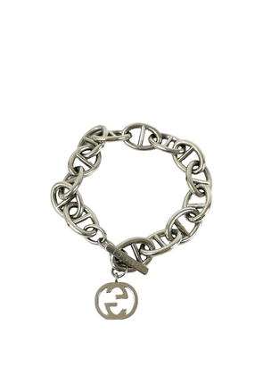 Gucci Pre-Owned 2000-2015 Sterling Silver Interlocking G Anchor Chain bracelet