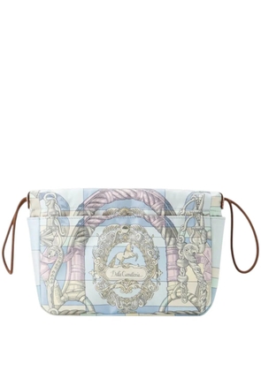 Hermès Pre-Owned 2025 Silk Della Cavalleria Fourbi 20 pouch - Blue