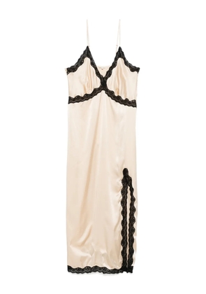 Love Stories Mist slip dress - Neutrals