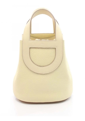 Hermès Pre-Owned 2025 Clemence and Swift In The Loop 18 handbag - Yellow