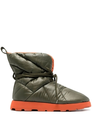 PIUMESTUDIO Laccio padded ankle boots - Green