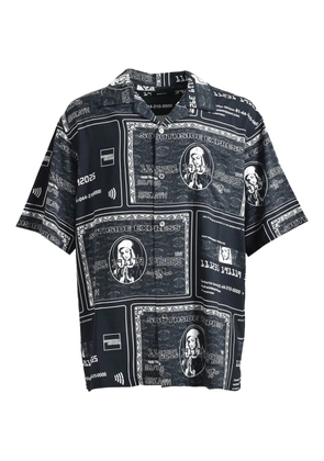 BREATH printed shirt - Black